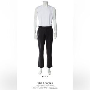 The Kooples Virgin Wool Dress Pants (slim fit)